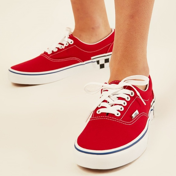 vans era checker block